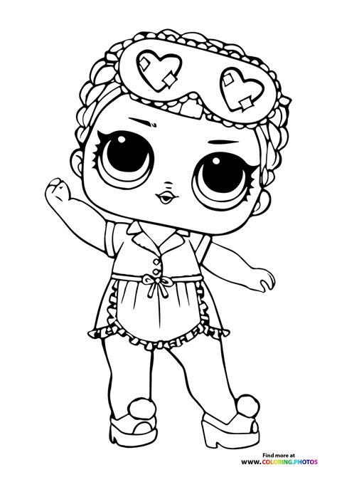 Lol Doll Mc Swag Coloring Pages For Kids