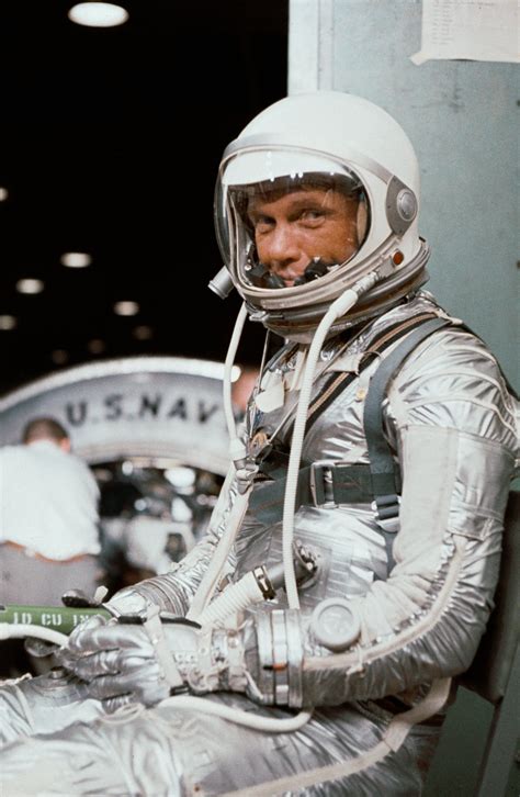 Astronaut John Glenn John Glenn Space Nasa Project Mercury