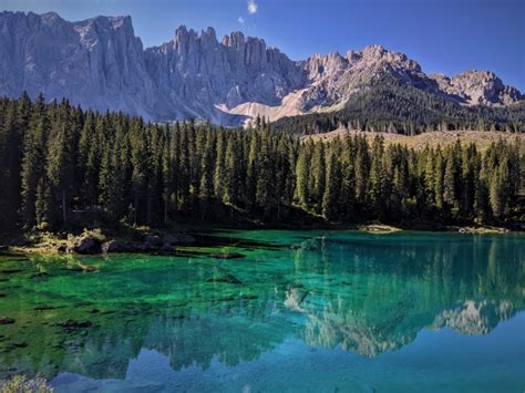 Lago Di Carezza ️ El Lago Arcoíris De Dolomitas