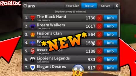 NEW CLANS ARE BACK ON ROBLOX INSANE ROBLOX ASSASSIN THE RETURN