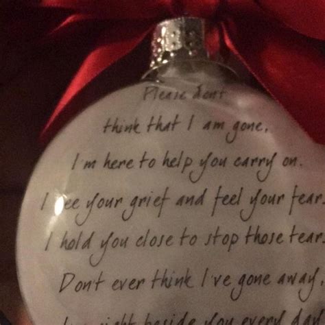 Memorial Christmas Ornament Closed Your Eyes On Earth But Etsy In