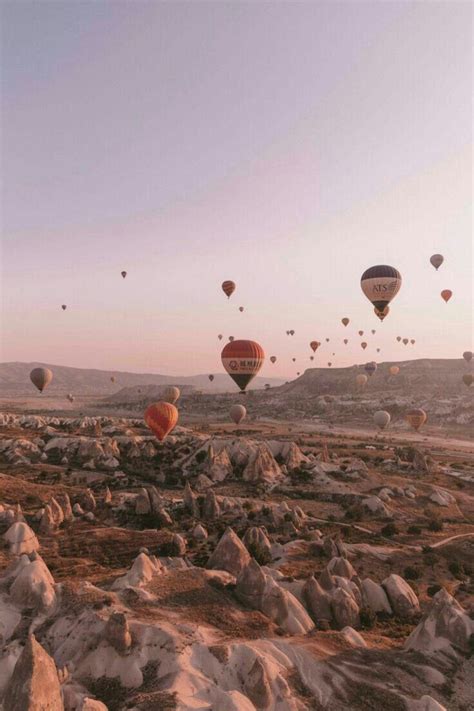 Hot Air Balloon Travel Aesthetic Air Balloon Rides Cappadocia