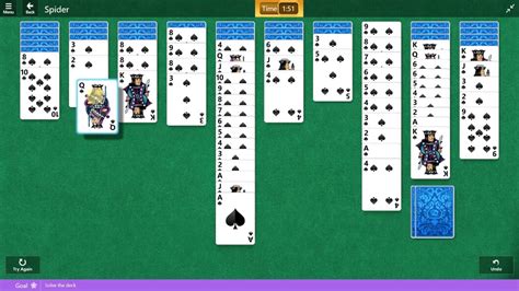 Microsoft Solitaire Collection Spider February 1 2017 Youtube