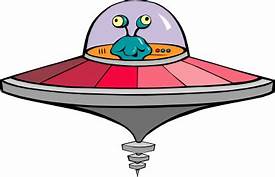 how to draw a flying saucer