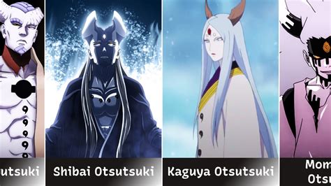 All Otsutsuki Clan Members In Narutoboruto From Weakest To Strongest