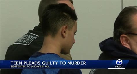 Teen Pleads Guilty To Murder Gets 30 Day Sentence Rfm Ratchetfridaymedia