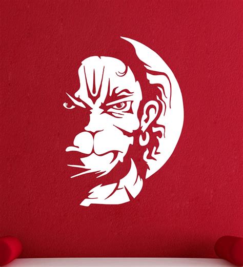 Buy Hanuman Bajrang Bali Wall Sticker And Decal By Stickeryard Online