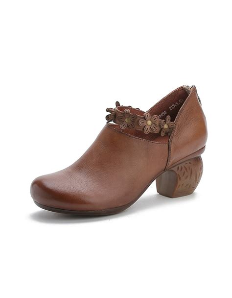 Obiono Retro Elegant Chunky Heels Boots Collection — Obiono