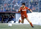 Carlo Ancelotti, current manager of Real Madrid, in his playing days ...