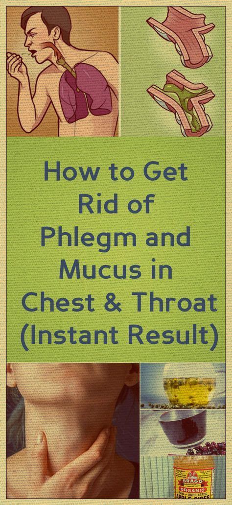 Remove Mucus And Phlegm From Your Throat And Chest Instantly With This