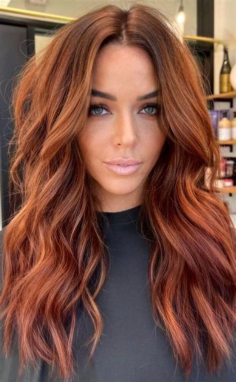 Copper Brown Hair Color Red Hair Color Natural Hair Color Brown Hair