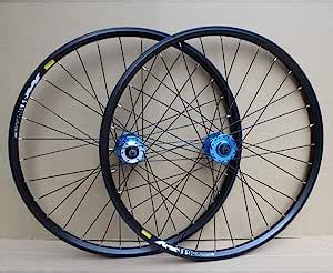Amazon Com HSQMA MTB Bike Wheelset Inch Disc Rim Brake Bicycle Wheel Double Layer Rim H
