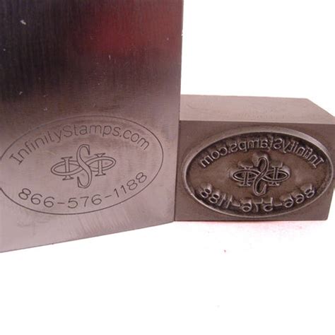 Infinity Stamps Inc Custom Steel Plate Stamp For Metals Infinity