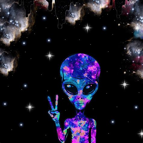 Space Alien Art Wallpaper Space Aliens Phone Wallpaper