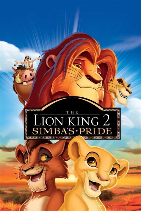 The Lion King 2 Simbas Pride Movie Poster Id 363446 Image Abyss