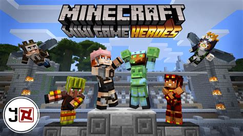 Mini Game Heroes Skin Pack By Minecraft Minecraft Skin Pack