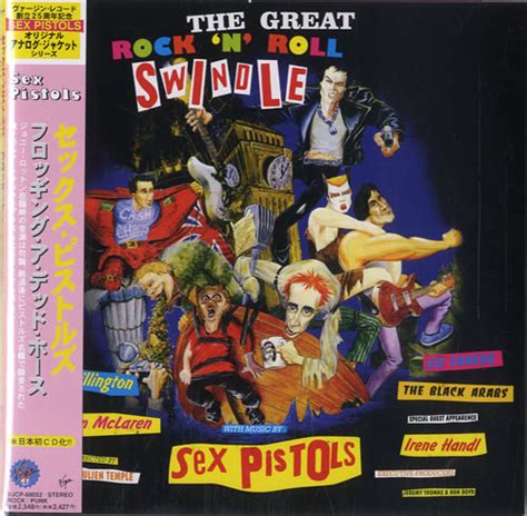 Sex Pistols The Great Rock N Roll Swindle Japanese Cd Album Cdlp 330753