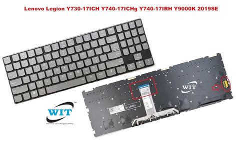 Gaming Laptop Internal Keyboardkeypad For Lenovo Legion Y730 17ich