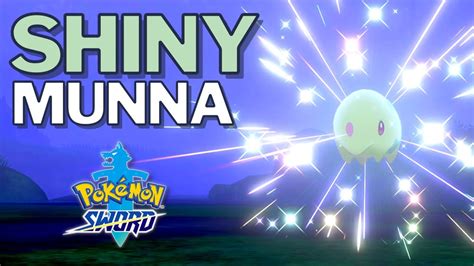 Shiny Munna In Pokemon Sword After 1620 Encounters YouTube