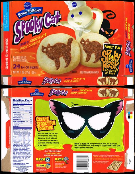 However, they are not listed on the store's website. Pillsbury - Ready-to-Bake - Spooky Cat Shape sugar cookies ...
