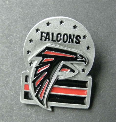 Atlanta Falcons Nfl Football New Design Logo Lapel Pin 11 Inches