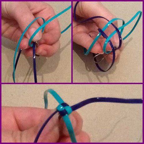 How to start a four strand lanyard. How to Make a Boondoggle Keychain using craftlace:The Round Braid ll TheRichmond01 - YouTube