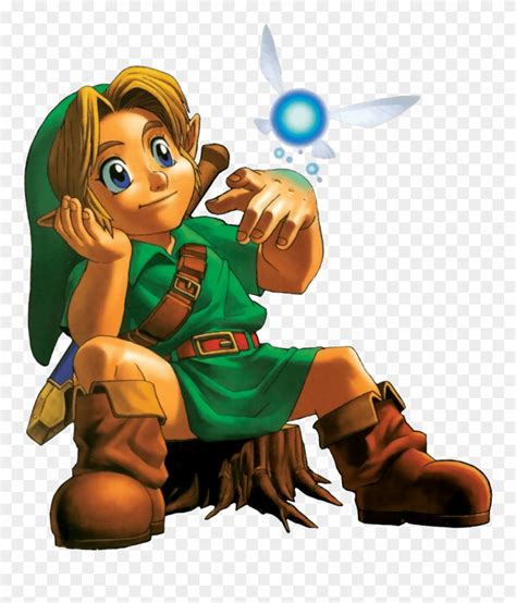 Download Young Link Artwork 1 Legend Of Zelda Majoras Mask Link