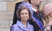 Importante presencia de la reina Sofía en 'la boda del año' en Reino Unido