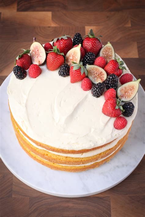 How To Decorate A Naked Cake POPSUGAR Food