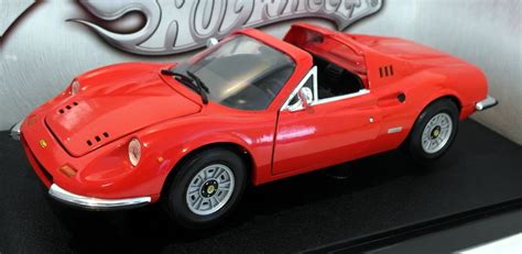 Jun 07, 2021 · 1 dodge charger italiano gets ferrari wheels in dramatic digital transformation 2 1984 ferrari mondial loves it on the west coast, drove it up and down 3 ferrari f8 tributo with dogecoin wrap is. Hot Wheels 1/18 Scale Diecast - 54601 Ferrari Dino 246 GTS Rosso Red | eBay