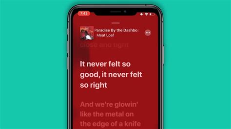 Ios 13 Brings Real Time Lyrics Feature To Apple Music For Some Karaoke