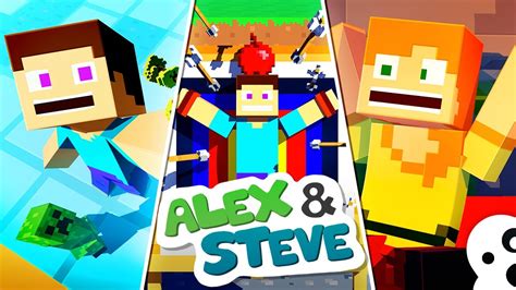 Alex And Steve Life Movie 2 Minecraft Animation Youtube