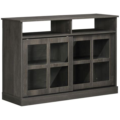 Homcom Modern Sideboard With Drawers Buffet Cabinet With Storage