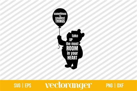 Winnie The Pooh SVG Cricut | Vectoranger