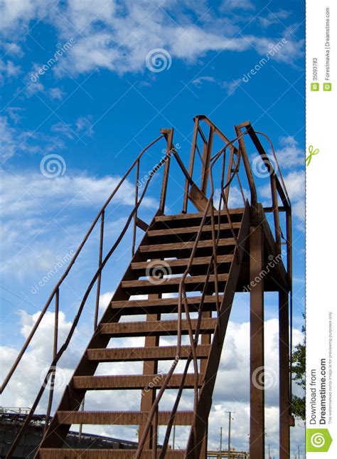 Way To Nowhere Stock Image Image Of Problem Metal Dream 35093783