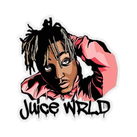 Juice Wrld Stickers Pack Of 2 Size 3 4 Etsy In 2020 World