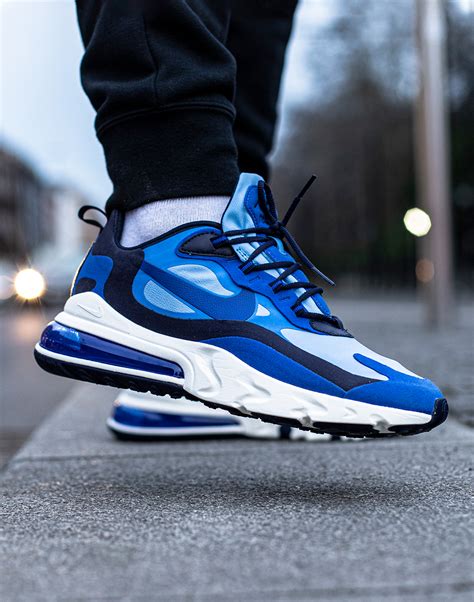 Nike Mens Air Max 270 React Blue Life Style Sports Ie