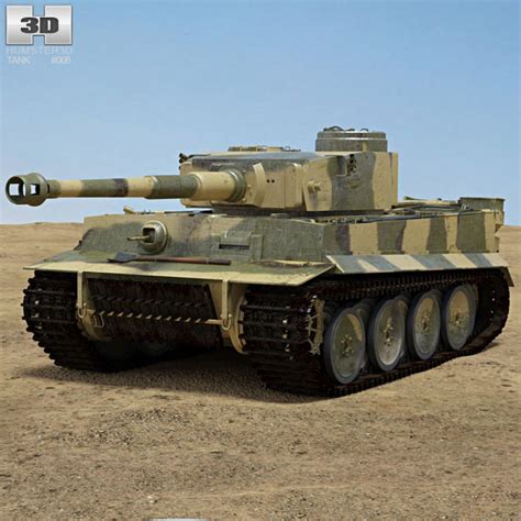 Tiger I 3d Model Humster3d