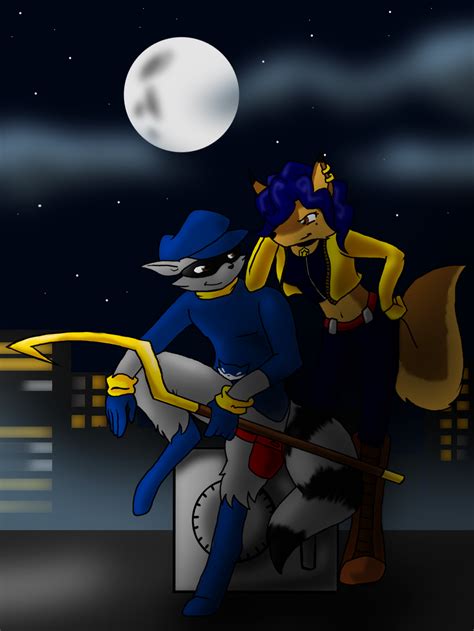 Sly Cooper And Carmelita Fox By Emmendal On DeviantArt