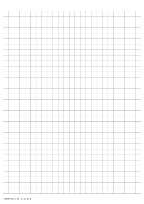 Printable Graph Grid Paper Pdf Templates Inspiration Hut
