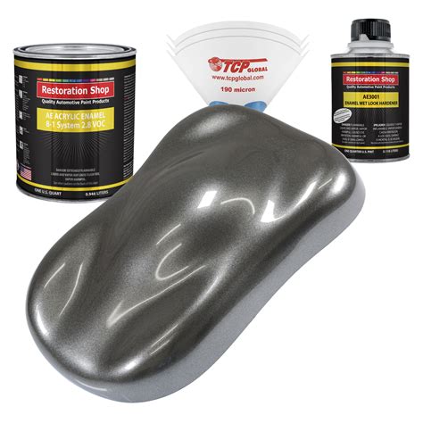 Restoration Shop Meteor Gray Metallic Acrylic Enamel Auto Paint