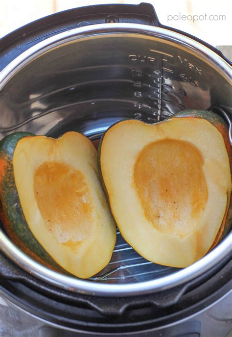 My dad would looove this, how 'bout. Super Fast Instant Pot Acorn Squash in Under 20 Minutes ...