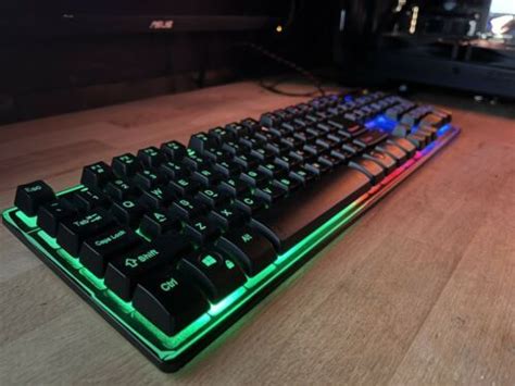 Skytech Gaming Rgb Mechanical Keyboard Rainbow Backlight Ebay