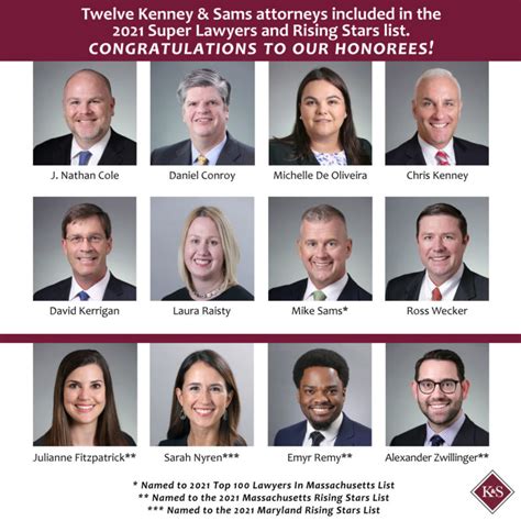 2021 Super Lawyers And Rising Stars List Business Litigation Trial