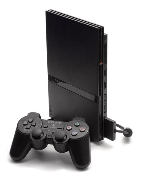 Refurbished Sony Playstation 2 Ps2 Slim Console Black Matching