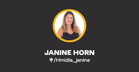Janine Horn Instagram Linktree