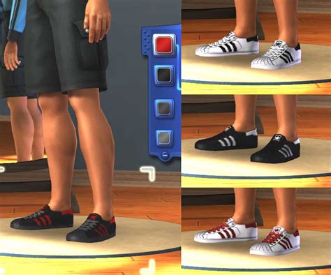 Mod The Sims Adidas Superstar Sneakers