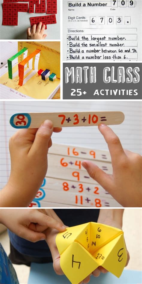 Math Activities For Elementary