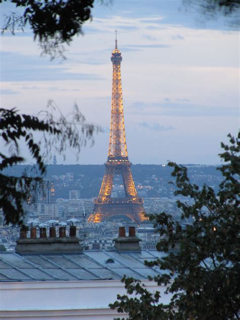 Eiffel Tower Taken From Montmartre Eiffel Tower Tower Eiffel