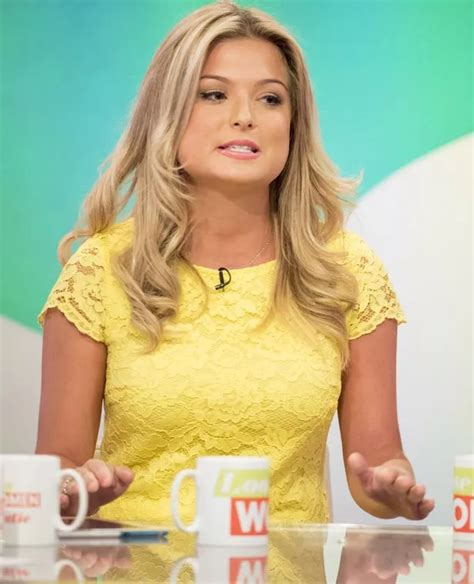 zara holland risks nip slip in daring plunging dress and defiantly ignores miss gb loose women